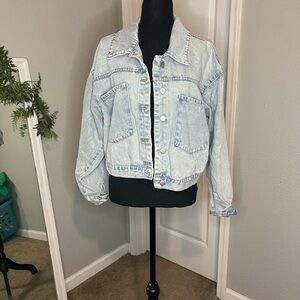 Stoosh Light Wash Denim Jacket